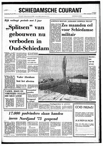 Rotterdamsch Nieuwsblad / Schiedamsche Courant / Rotterdams Dagblad / Waterweg / Algemeen Dagblad 1975-07-31