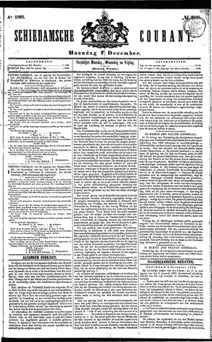 Schiedamsche Courant 1868-12-07
