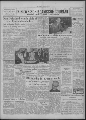 Nieuwe Schiedamsche Courant 1952-08-02