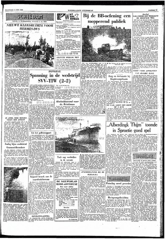 Rotterdamsch Nieuwsblad / Schiedamsche Courant / Rotterdams Dagblad / Waterweg / Algemeen Dagblad 1958-06-02