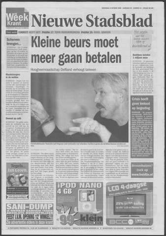 Het Nieuwe Stadsblad 2008-10-08