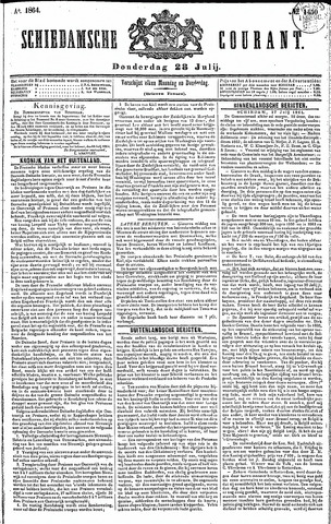 Schiedamsche Courant 1864-07-28