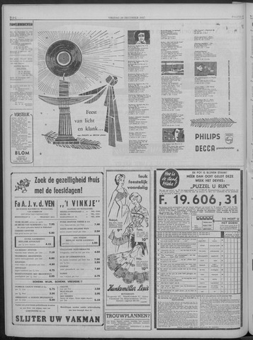 vluchtelingen Beven Stoel Nieuwe Schiedamsche Courant | 20 december 1957 | pagina 6 - Gemeentearchief  Schiedam - Krantenkijker