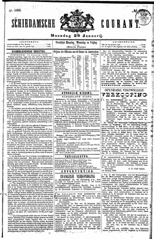 Schiedamsche Courant 1868-01-20