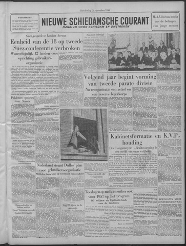 Nieuwe Schiedamsche Courant 1956-09-20