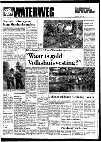 Rotterdamsch Nieuwsblad / Schiedamsche Courant / Rotterdams Dagblad / Waterweg / Algemeen Dagblad 1985-05-13
