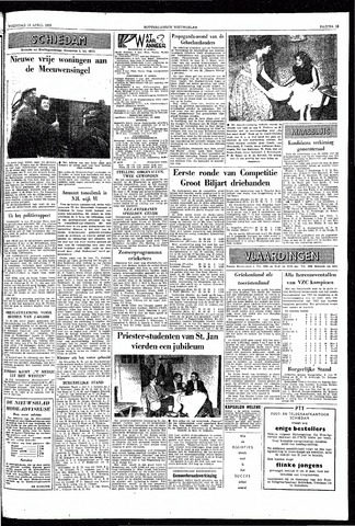Rotterdamsch Nieuwsblad / Schiedamsche Courant / Rotterdams Dagblad / Waterweg / Algemeen Dagblad 1958-04-16