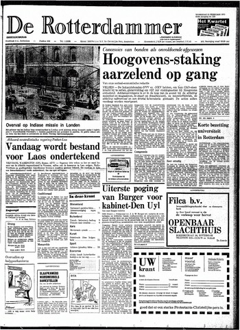 Trouw / De Rotterdammer 1973-02-21