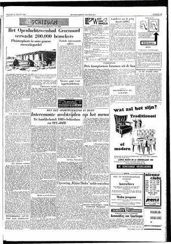 Rotterdamsch Nieuwsblad / Schiedamsche Courant / Rotterdams Dagblad / Waterweg / Algemeen Dagblad 1957-03-22