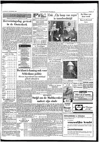 Rotterdamsch Nieuwsblad / Schiedamsche Courant / Rotterdams Dagblad / Waterweg / Algemeen Dagblad 1958-11-01