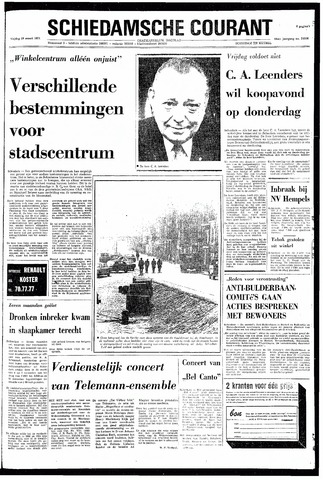 Rotterdamsch Nieuwsblad / Schiedamsche Courant / Rotterdams Dagblad / Waterweg / Algemeen Dagblad 1971-03-19