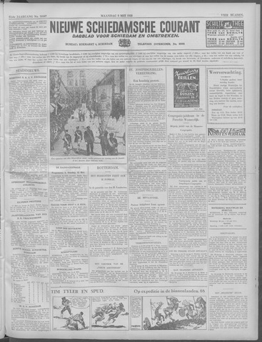 Nieuwe Schiedamsche Courant 1938-05-09