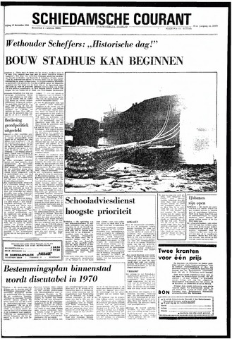 Rotterdamsch Nieuwsblad / Schiedamsche Courant / Rotterdams Dagblad / Waterweg / Algemeen Dagblad 1969-12-12