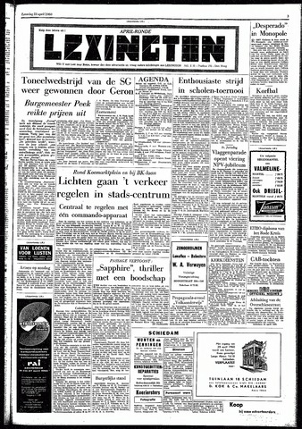 Rotterdamsch Parool / De Schiedammer 1960-04-23