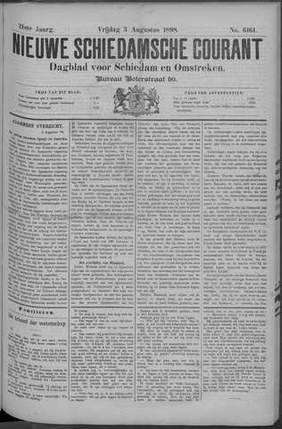 Nieuwe Schiedamsche Courant 1898-08-05