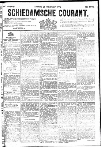 Schiedamsche Courant 1905-11-25