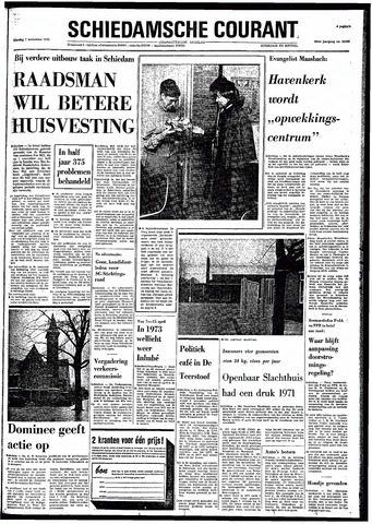 Rotterdamsch Nieuwsblad / Schiedamsche Courant / Rotterdams Dagblad / Waterweg / Algemeen Dagblad 1972-11-07