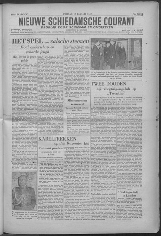 Nieuwe Schiedamsche Courant 1947-01-17