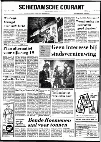 Rotterdamsch Nieuwsblad / Schiedamsche Courant / Rotterdams Dagblad / Waterweg / Algemeen Dagblad 1981-04-24