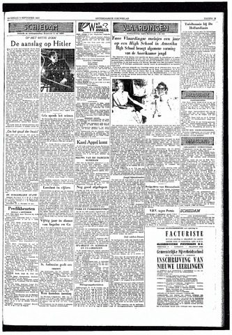 Rotterdamsch Nieuwsblad / Schiedamsche Courant / Rotterdams Dagblad / Waterweg / Algemeen Dagblad 1955-09-03