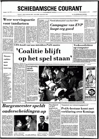 Rotterdamsch Nieuwsblad / Schiedamsche Courant / Rotterdams Dagblad / Waterweg / Algemeen Dagblad 1981-05-01
