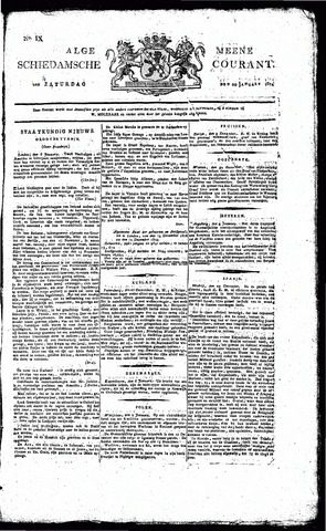 Algemeene Schiedamsche Courant 1810-01-20