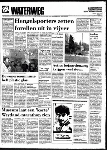 Rotterdamsch Nieuwsblad / Schiedamsche Courant / Rotterdams Dagblad / Waterweg / Algemeen Dagblad 1989-04-04