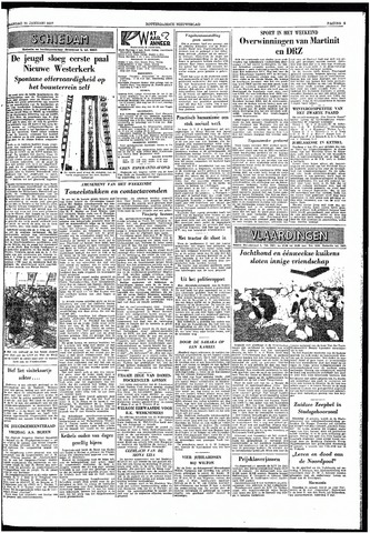 Rotterdamsch Nieuwsblad / Schiedamsche Courant / Rotterdams Dagblad / Waterweg / Algemeen Dagblad 1957-01-21
