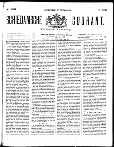 Schiedamsche Courant 1896-12-09