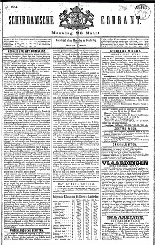 Schiedamsche Courant 1864-03-28