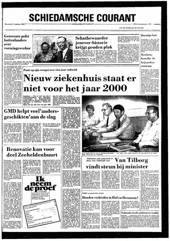 Rotterdamsch Nieuwsblad / Schiedamsche Courant / Rotterdams Dagblad / Waterweg / Algemeen Dagblad 1981-08-05