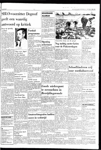 Rotterdamsch Nieuwsblad / Schiedamsche Courant / Rotterdams Dagblad / Waterweg / Algemeen Dagblad 1969-05-09
