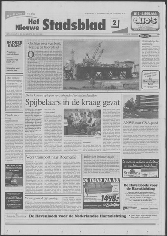 Het Nieuwe Stadsblad 1997-09-11