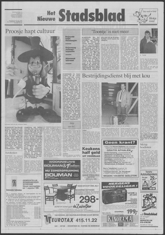 Het Nieuwe Stadsblad 1993-07-28