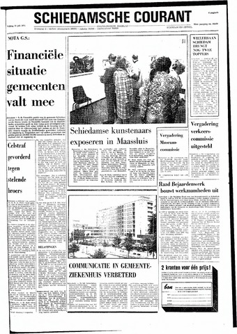 Rotterdamsch Nieuwsblad / Schiedamsche Courant / Rotterdams Dagblad / Waterweg / Algemeen Dagblad 1971-07-23