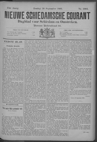 Nieuwe Schiedamsche Courant 1894-09-30