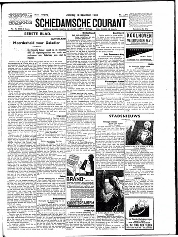 Schiedamsche Courant 1938-12-10