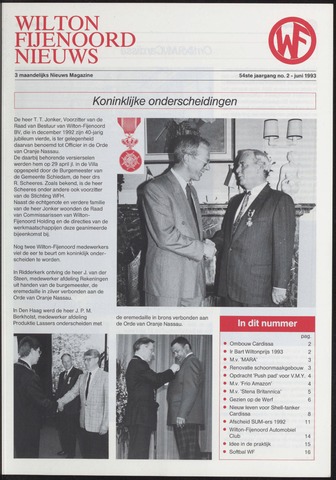 Wilton Fijenoord Nieuws 1993-02-01