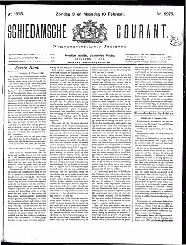 Schiedamsche Courant 1896-02-10