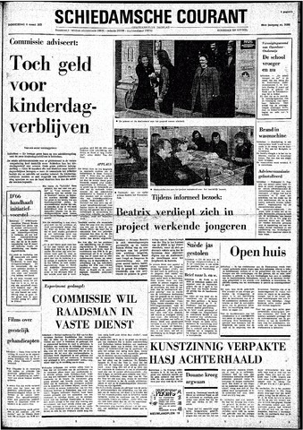 Rotterdamsch Nieuwsblad / Schiedamsche Courant / Rotterdams Dagblad / Waterweg / Algemeen Dagblad 1973-03-08