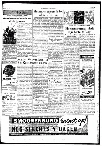 Rotterdamsch Nieuwsblad / Schiedamsche Courant / Rotterdams Dagblad / Waterweg / Algemeen Dagblad 1960-07-29