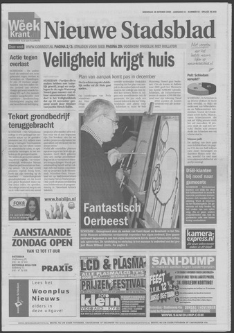 Het Nieuwe Stadsblad 2009-10-28