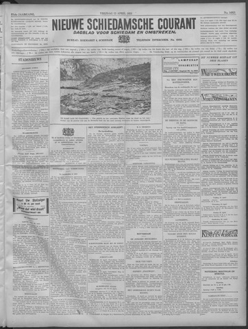 Nieuwe Schiedamsche Courant 1934-04-13