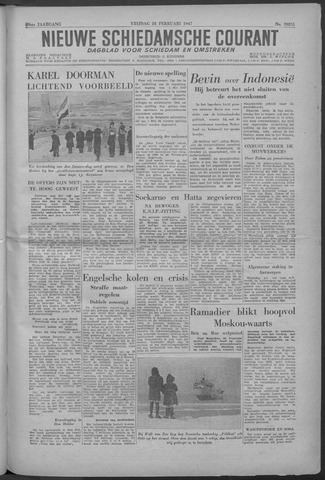 Nieuwe Schiedamsche Courant 1947-02-28