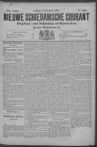 Nieuwe Schiedamsche Courant 1898-02-04