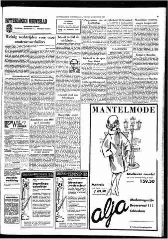 Rotterdamsch Nieuwsblad / Schiedamsche Courant / Rotterdams Dagblad / Waterweg / Algemeen Dagblad 1964-10-23