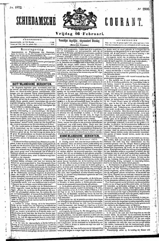 Schiedamsche Courant 1872-02-16
