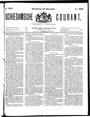 Schiedamsche Courant 1896-12-24