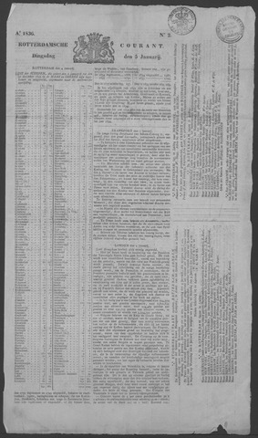 Rotterdamse Courant 1836-01-05