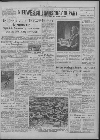 Nieuwe Schiedamsche Courant 1952-08-30